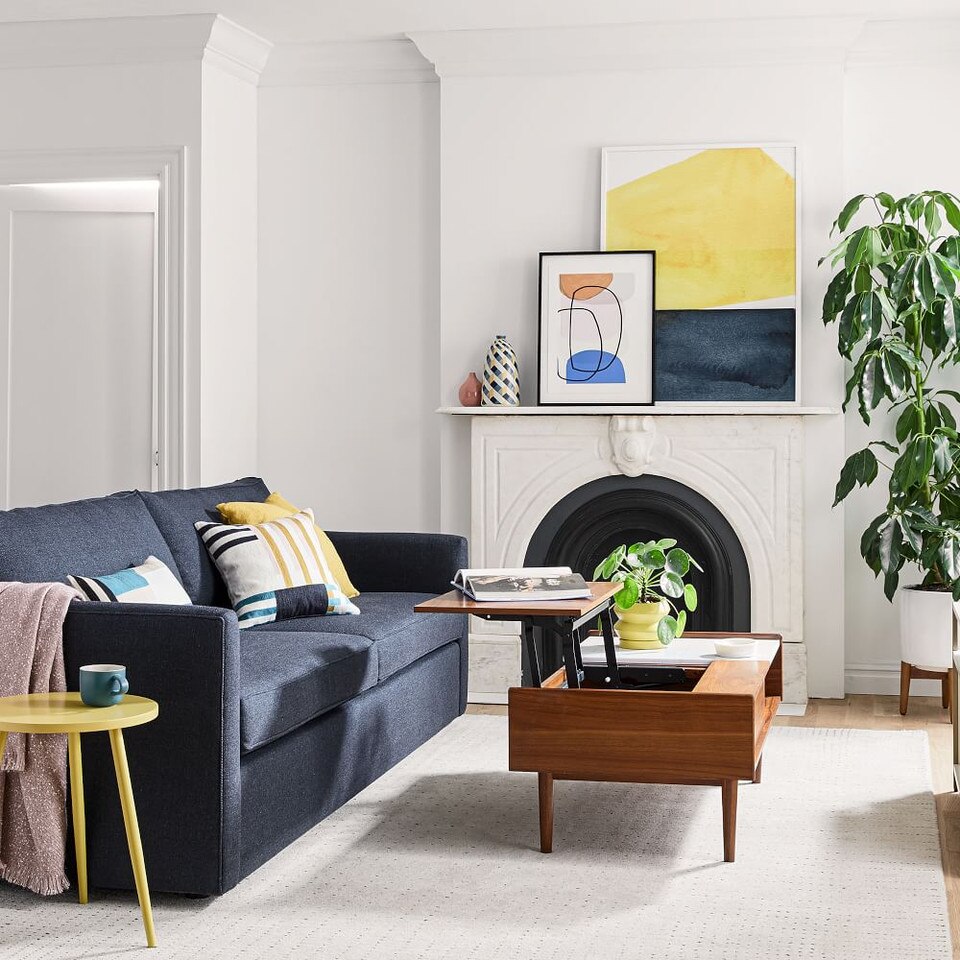 Mid-Century Pop-Up Coffee Table (122 cm) | west elm Australia